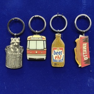 중국 제조업체의 맞춤형 호텔 키 체인 귀여운 스타일과 개인화 된 로고가있는 부드러운 에나멜 황동 금속 - Product Image 2