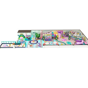 Équipement de terrain de jeu intérieur pour enfants, terrain de jeu intérieur coloré et lumineux à vendre - Product Image 2