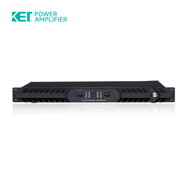 KET DP225 1U Digital Amplifier  2500W*2 Professional Amplifier Sound Amplifier Sound Equipmentamplifiersspeaker