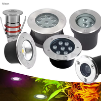 Lumière LED souterraine étanche IP65 pour jardin, allée, route, paysage, décorative Alison