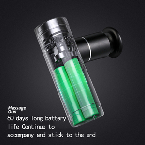 Pistola de percusión portátil para espalda y músculo, masajeador de cabeza sin cable, recargable, barato - Product Image 5