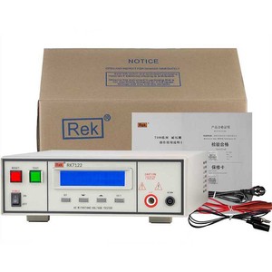 REK เครื่องทดสอบฉนวนกันความร้อนทนต่อแรงดันไฟฟ้าได้ RK7122ตั้งโปรแกรมได้1ปี DC0-6KV 0-5KV AC - Product Image 1