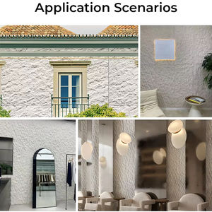 מודרני מלאכותי גמיש אבן בז 'קיר פנל phomi mcm חומרים מלון קישוט חיצוני אבן הירח כוכבים - Product Image 6