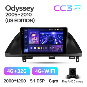 Teyes CC3 2K Car DVD Player cho Honda Odyssey 3 rl3 rl4 2003 - 2008 9 inch Car Stereo Car DVD Máy nghe nhạc - Product Image 4