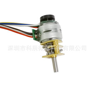 Motor paso a paso miniatura KC GM12 15BY con codificador de retroalimentación, salida Hall, 15 mm, CC, híbrido, 2 fases - Product Image 3