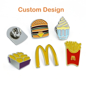 Médailles et trophées Badge broche broche émail broche Sculpture personnalisée or Vintage métal artisanat émail broches - Product Image 2