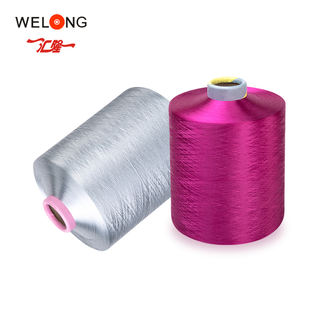 Popular Dtex 167 36 High Tenacity 100% Polyester Dyed Textured Drawn DTY Yarn Eco-Friendly for Sewing & Embroidery OE