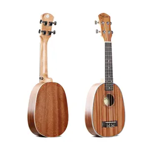 21 אינץ סופרן יוקולילי סיטונאי מחיר Deviser בריטניה-21-35 יוקולילי אננס צורת OEM איכות ukulele לילדים
