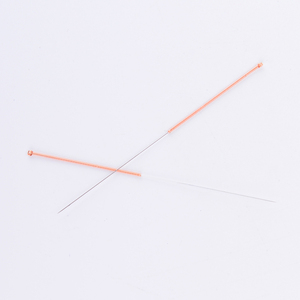 Aiguilles d'<span class=keywords><strong>acupuncture</strong></span> à manche en cuivre avec boucle sans tube guide, emballage en blister en papier - Product Image 6