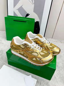 Nouvelles Chaussures de Luxe de Créateur de Qualité Supérieure 2026 – Meilleures Baskets Unisexe Basses Dorées pour Femme - Product Image 3