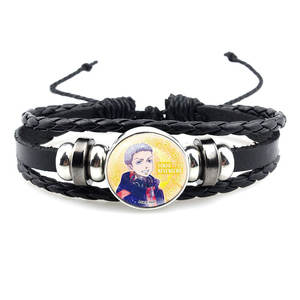 Bracelet tissé <span class=keywords><strong>Manjiro</strong></span> <span class=keywords><strong>Sano</strong></span> Draken, 7 modèles, bracelet créatif réglable, <span class=keywords><strong>cosplay</strong></span> anime, bracelet en cuir avec pierre précieuse du temps, bracelet en alliage - Product Image 6