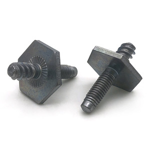 Vis à tête de phare <span class=keywords><strong>automobile</strong></span> à double extrémité filetée, galvanisée, résistante à la corrosion, haute résistance, acier au carbone, gauche droite - Product Image 4