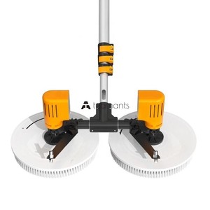 Système de nettoyage rotatif de panneaux solaires, alimenté par l'électricité 120V-240V ou par batterie, équipement, machine, brosse - Product Image 3