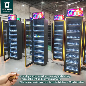 Exhibidor de Tabaco y Cigarrillos de Alta Capacidad con Panel Trasero y Caja de Luz - Product Image 2