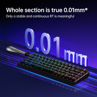 Teclado Mecánico MCHOSE Ace 60 68 Pro, Nuevo, de Plástico, Retroiluminación RGB, Diseño Ergonómico, para Juegos, Portátil/Escritorio, Personalizado, 0.01ms, 8k