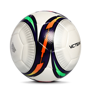 <span class=keywords><strong>Balón</strong></span> de Fútbol de Primera Clase con Superficie de Golf, Tamaño 5, Termosellado, Impresión Personalizada, Diseño Moderno, Fabricado en China - Product Image 3