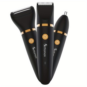 Tondeuse corporelle électrique 3-en-1 pour homme 2018 – Tondeuse pour poils du corps, des jambes, de la poitrine et de la zone du maillot – Tondeuse pour zones intimes - Product Image 6