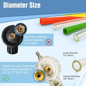 Outil de nettoyage de voiture à haute pression 24CM canon à mousse découpable coloré filtre à billes en acier inoxydable <span class=keywords><strong>Lance</strong></span> utilisation quotidienne pour laver les voitures - Product Image 4