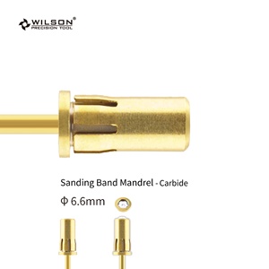 Mandril de banda de lijado de acero inoxidable de 2,35mm de alta calidad para taladro de uñas preferido por salones de uñas para herramientas de manicura limpias - Product Image 1