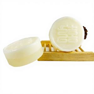 Savon artisanal à double couche à base de graisse de mouton, hydratant, nettoyant, éliminant l'huile, savon pour le visage au lait de chèvre pur, fabrication artisanale - Product Image 1