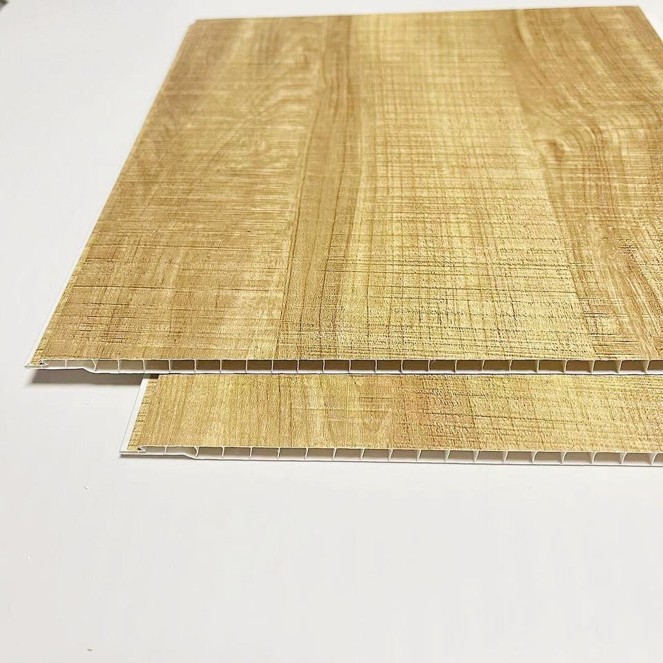 250MMX7MM/2.3KG Waterproof PVC Panel with Wood Grain Coating Integrated ...