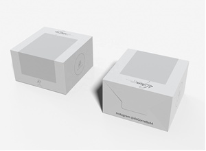 Hot Xu Hướng Biểu Tượng Tùy Chỉnh Giấy Các Tông Cao Bồi Bao Bì Xô Hat Mũ Bóng Chày Hat Hộp Bao Bì Với Rõ Ràng PVC Cửa Sổ - Product Image 6