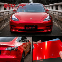 Super Bright Metallic Series Isolation thermique anti-rayures Premium Roll Full Body PPF Car Wrap Vinyl in Color-Changing Film