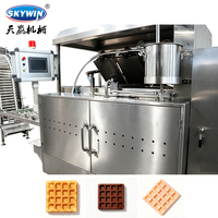 Ligne de production de gaufres industrielle semi-automatique, machine à gaufres en bâtonnets, machine à gaufres