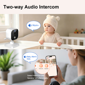 Telecamera Wi-Fi <span class=keywords><strong>Imou</strong></span> con App per Smartphone, Monitor per Bambini con Visione Notturna, Videocamera Digitale 1080p con Schermo Grande per Bambini - Product Image 3