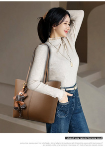 Bolsos cruzados de diseño de moda, bolsos de hombro de cuero PU de alta calidad, bolsos de mano casuales de lujo para mujer - Product Image 5