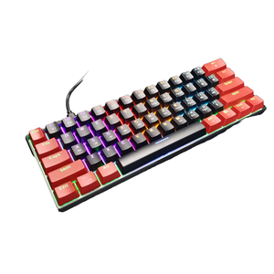 OEM Hxsj V900 61-Phím Có Dây USB 60% Màu Xanh Trục Mini Nhỏ Gọn Chơi Game Bàn Phím Cơ Khí Mới LED Hot Bán Cho Văn Phòng & Chơi Game Sử Dụng - Product Image 4