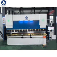 Machine de pliage électrique 130T/4000 AX68T 4 + 1 axes Machine automatique de presse plieuse de tôle d'acier CNC