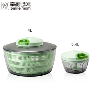 <span class=keywords><strong>Essoreuse</strong></span> à <span class=keywords><strong>salade</strong></span> et lave-légumes en plastique écologique grande taille, compatible micro-ondes, pour la maison - Product Image 2