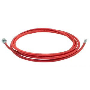 สายฉีดน้ำแรงดันสูงสำหรับล้างรถด้วยตนเอง ขนาด 5 เมตร 1/4 ถึง 3/8 นิ้ว สีแดง สำหรับใช้งานในอุตสาหกรรม - Product Image 1