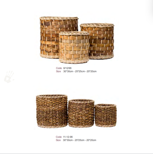 <b>Large</b> Handwoven Natural <b>Basket</b> Eco-Friendly Storage <b>Basket</b> Home Decor Kitchen Organizer Sustainable Artisan - Product Image 3