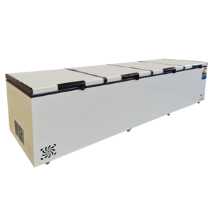 新品 大容量 4ドア 業務用 チェスト型 冷凍庫 家庭用 冷凍庫 アイスクリーム用バスケット付き - Product Image 2