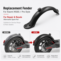 Guardabarros Trasero para Scooter Eléctrico con Gancho para Xiaomi M365 Pro, Piezas de Repuesto