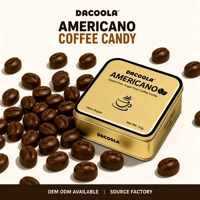 Bonbons au café sans sucre, comprimés à croquer à l'espresso, bonbons énergétiques rafraîchissants, emballés individuellement, halal, fabrication sur mesure