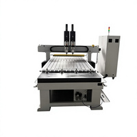 Routeur CNC industriel 1325 à double axe Z, table en aluminium, graveur multifonctionnel, machine de fraisage et de perçage
