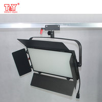 Lumière LED de studio TV DMX, panneau lumineux avec variateur 200W pour la vidéo