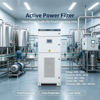 Filtro de Potencia Activo APF para Gasolineras, Supresión de Armónicos del 2 al 50 y Mejora del Factor de Potencia para Estabilidad de la Red