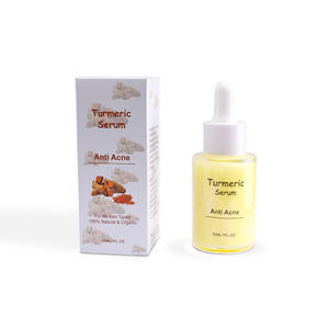 Suero de Tratamiento para el Acné con Cúrcuma de 30 ml, Control de Grasa Natural y Orgánico, Antiinflamatorio, Eliminación de Manchas Oscuras, Esencia Facial - Product Image 5