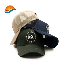 Gorras de malla con logotipo bordado 3D para hombre, 5 paneles, diseño clásico personalizado, alta calidad, venta al por mayor