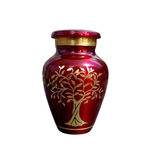 Urnes à jeton créatives en nacre Produits funéraires Urne à jeton souvenir pour cendres humaines Fournitures de crémation de l'Inde - Product Image 5