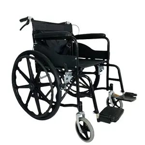 Portable Wheel Chair Transfer Wheelchair Adjustable Folding lightweight chair with wheels