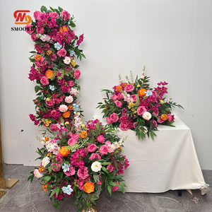 LEDA Novedades en Flores Decorativas, Bola de Rosas Artificiales, Centros de Mesa, Arreglos Florales, Bola de Flores Hecha a Mano - Product Image 1