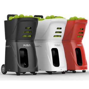 Machine de service de balles de tennis Pusun Smart Pro, contrôlée par application, équipement d'entraînement portable pour intérieur - Product Image 2