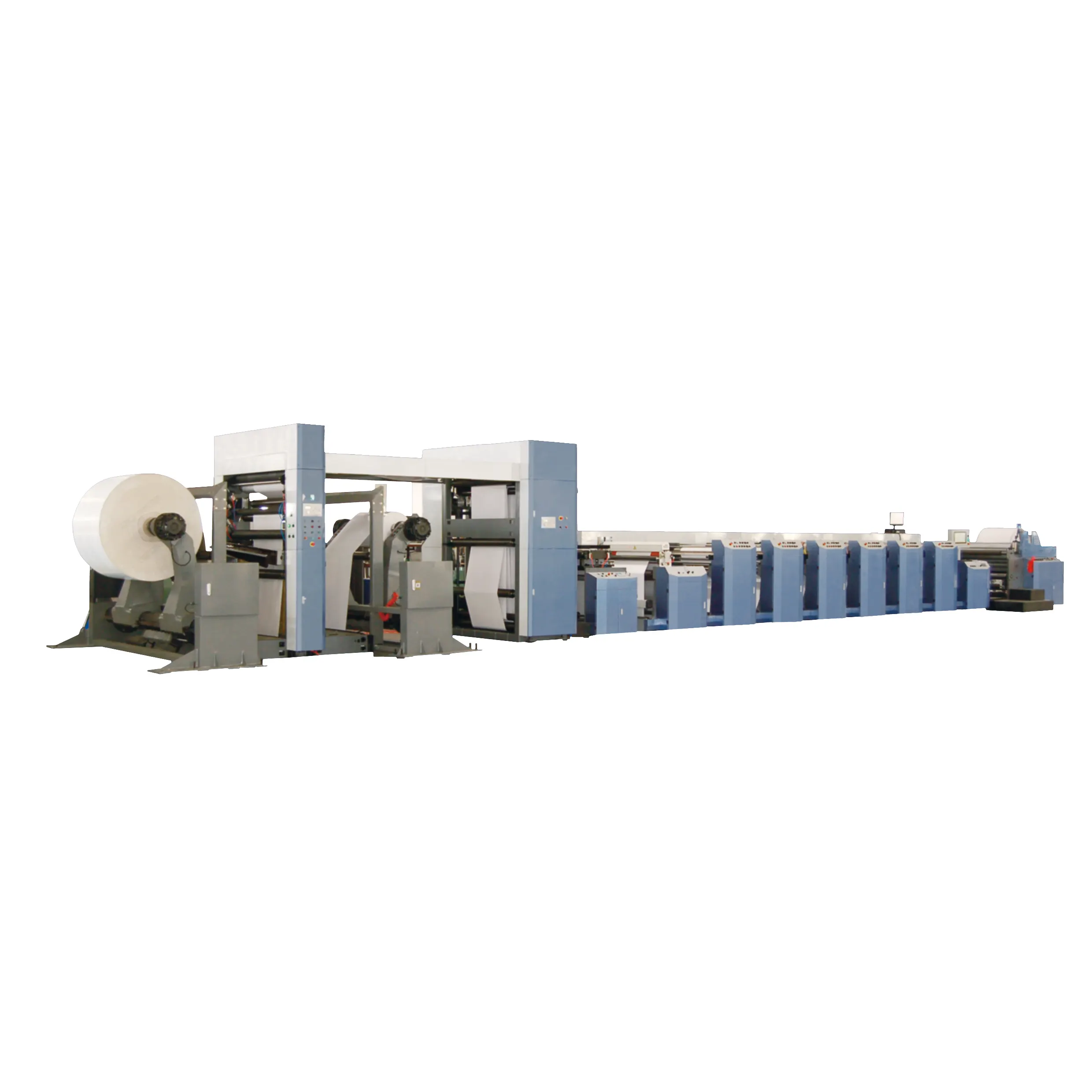Donghang High Speed Multicolor Offset Printing Machine Flexo Printing Machine Two Four Six Colors