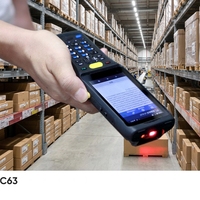 Terminal Portátil Chainway C63 de 4 Pulgadas con Android 13 y Escáner de Código de Barras 2D para Almacén/Logística