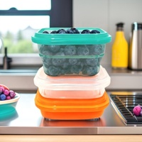 Boîte à lunch hermétique miniature en silicone de qualité alimentaire pour bébé et enfants